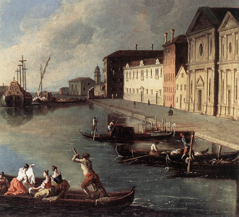 View of the Giudecca Canal (detail)